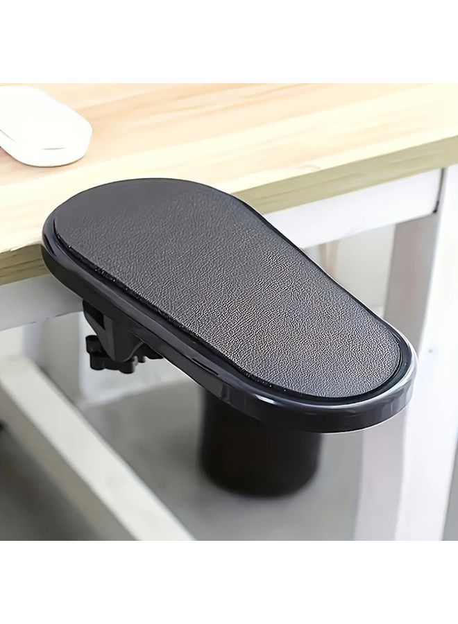 Black Ergonomic Wrist Support Elbow Pad Posture Corrector Reduces Fatigue Non Slip Base - Image 4