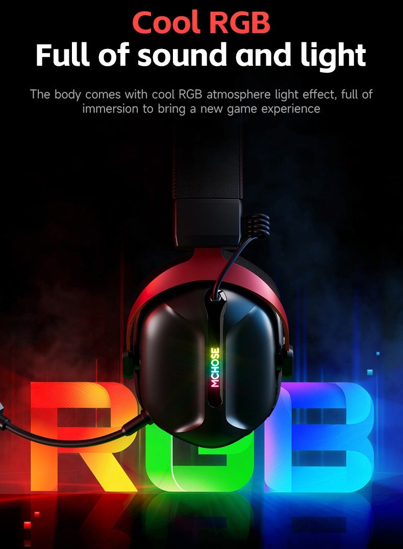 مكشوزي سماعة الألعاب اللاسلكية S9 Pro، سماعات RGB، سماعات أذن منخفضة التأخير، سماعات أذن ثلاثية الأوضاع، ملحقات مخصصة لألعاب الرياضات الإلكترونية - Image 3