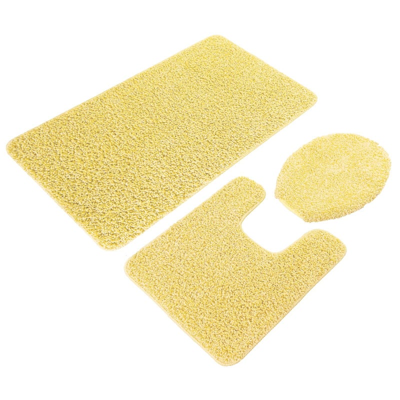 Daniel's Bath & Beyond Daniels Bath Yellow 3PC Elite Stander Size