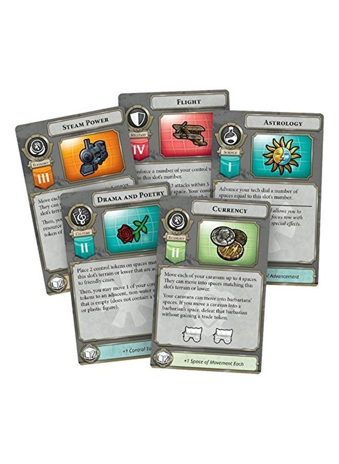 Fantasy Flight Games Civilization A New Dawn Board Game ; Tactical Strategy Game For Adults And Teens Based On The Hit Video Game Series ; Ages 14+ ; 24 Players ; Average Playtime 12 Hours ; Made By  - Image 4