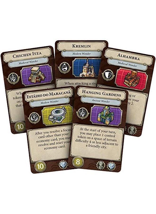 Fantasy Flight Games Civilization A New Dawn Board Game ; Tactical Strategy Game For Adults And Teens Based On The Hit Video Game Series ; Ages 14+ ; 24 Players ; Average Playtime 12 Hours ; Made By  - Image 3
