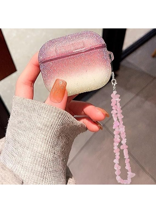 CLENEA Pink crystal Cell Phone Lanyard Strap, Natural Gemstone Charms, Adjustable Length Universal Fit, Multifunctional for Phones, Keychains, Bags, Ideal for Daily Use, Adds Style and Convenience - Image 3