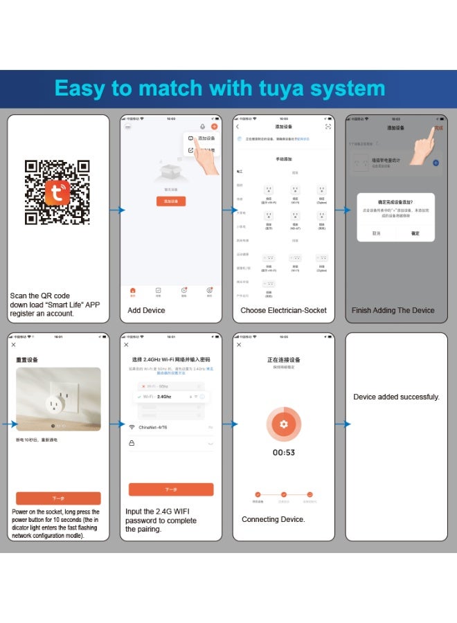 مقبس حائط ذكي يعمل باللمس من Zigbee UK مزود بمنفذ USB مزدوج ووظيفة التوقيت Tuya Alexa Google Home ومخرج الطاقة  - Image 4