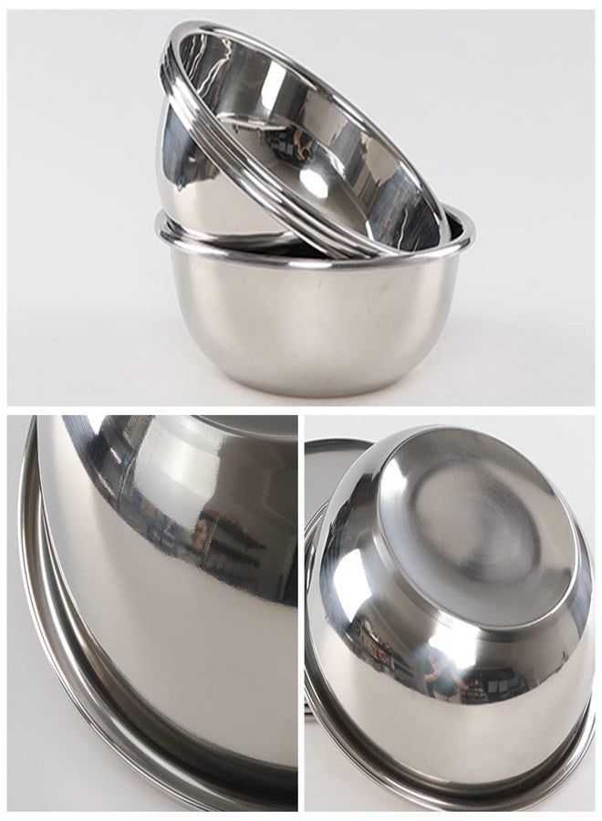 Hespama 6 Pack Stainless Steel Mixing Bowl Set - Image 3