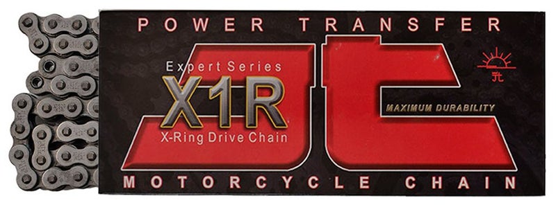 JT Chain JTC530X1R110RL (530 Series) Black Steel 110 Link Heavy Duty X-Ring Chain with Connecting Link - Image 5
