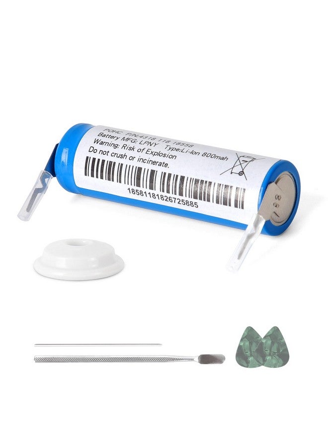 800Mah Electric Toothbrush Battery Compatible With Philips Sonicare Replacement Parts Hx65 Hx67 Hx68 Hx69 Hx89 Hx99 Series With Solder Wire And Rapid Disassemble Tools Set