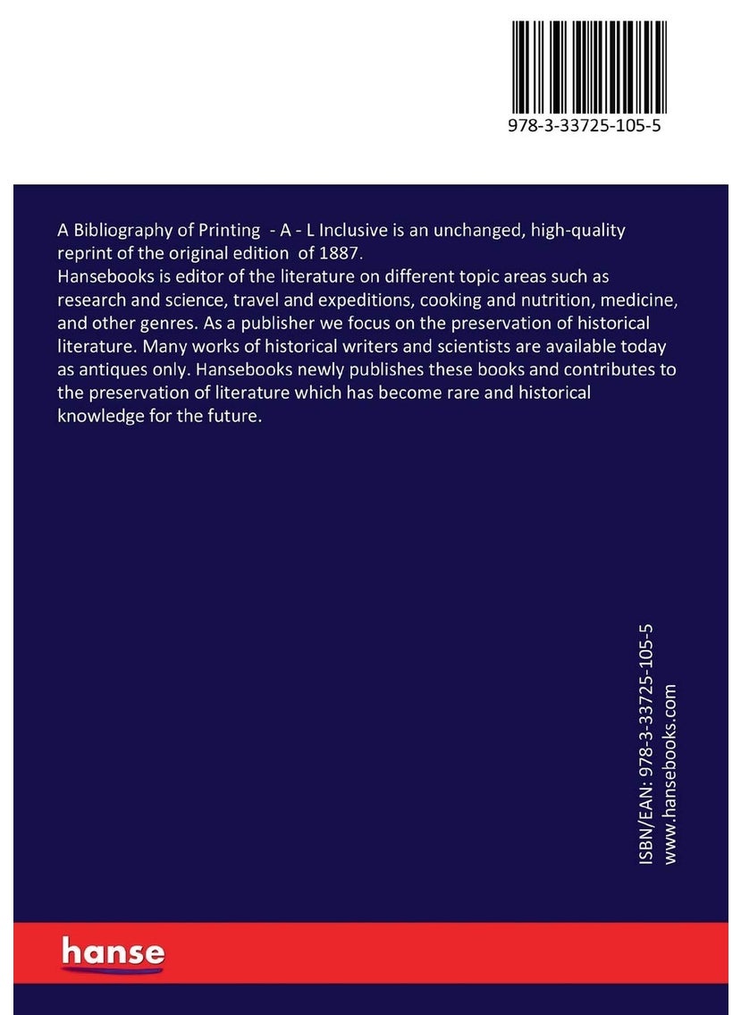 A Bibliography of Printing: A - L Inclusive  - Image 2