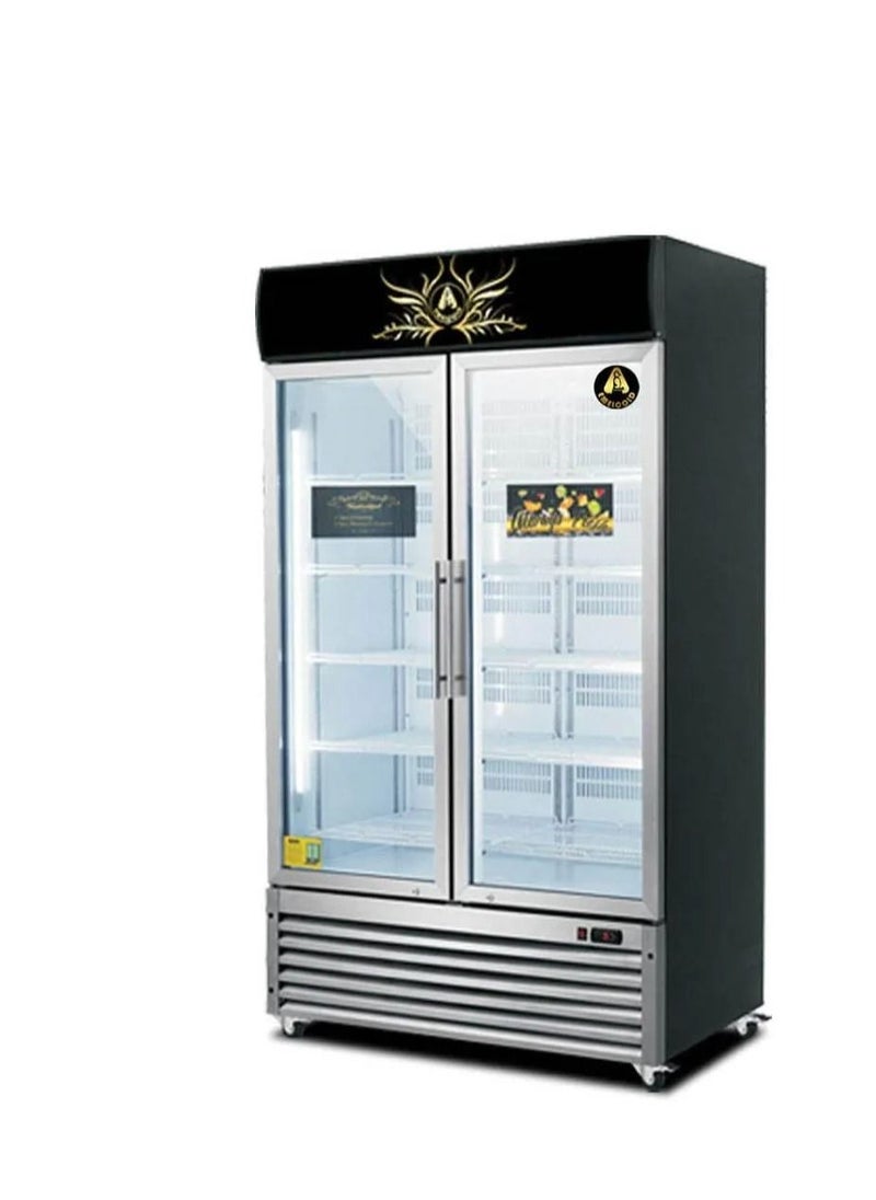 EMELCOLD Emelcold 2 Door Showcase Chiller 1230 Liters Model: ME-D12SS 