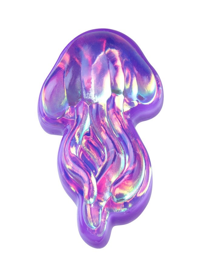The Orb Factory ORB Tabalicious Holographic TABA Squishy Jellyfish Toy - Cute, Sticky Jellyfish TABA Squishies with Holographic Surface - Fun Squishy Stress Ball Toys - Kawaii Sensory Fidget Toys for Kids and Adults - Image 3