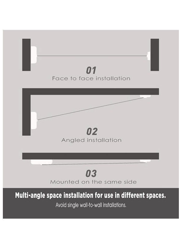 Retractable Clothesline - Heavy Duty Wall Mounted Drying Rack for Indoor  Outdoor Use - Image 5