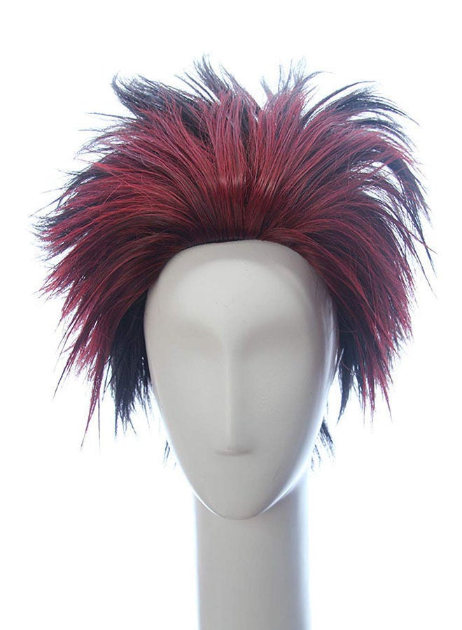 NIBEMINENT Short Cosplay Anime Wig Red