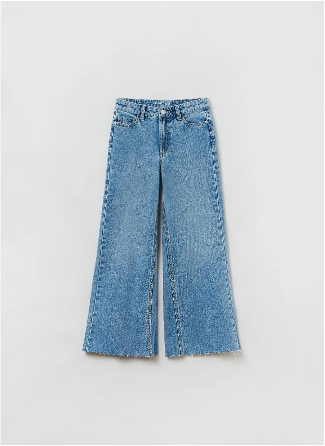 او في اس OVS Wide-Leg Jeans With Five Pockets