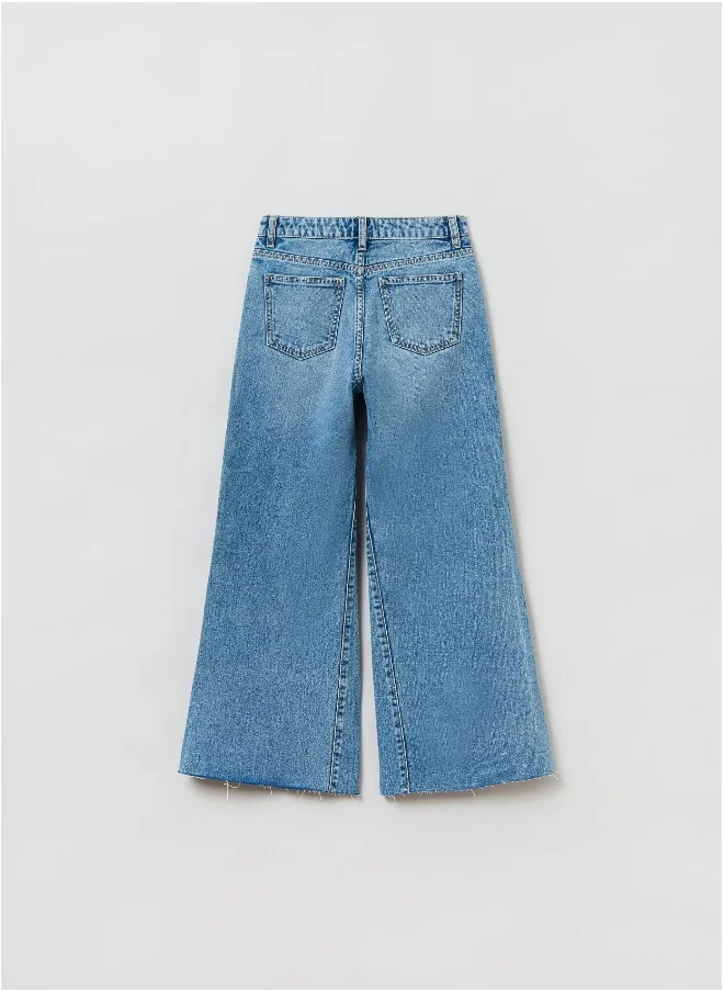 او في اس OVS Wide-Leg Jeans With Five Pockets