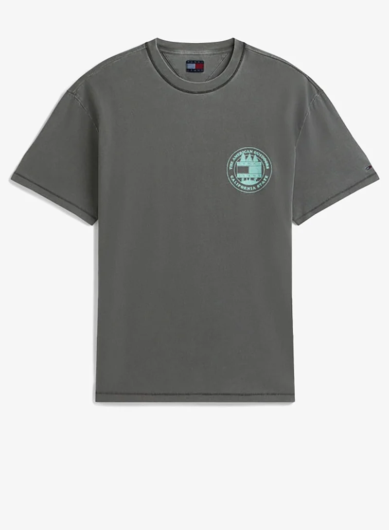 TOMMY JEANS  Outdoor Crew Neck T-Shirt for Men | Best Price UAE