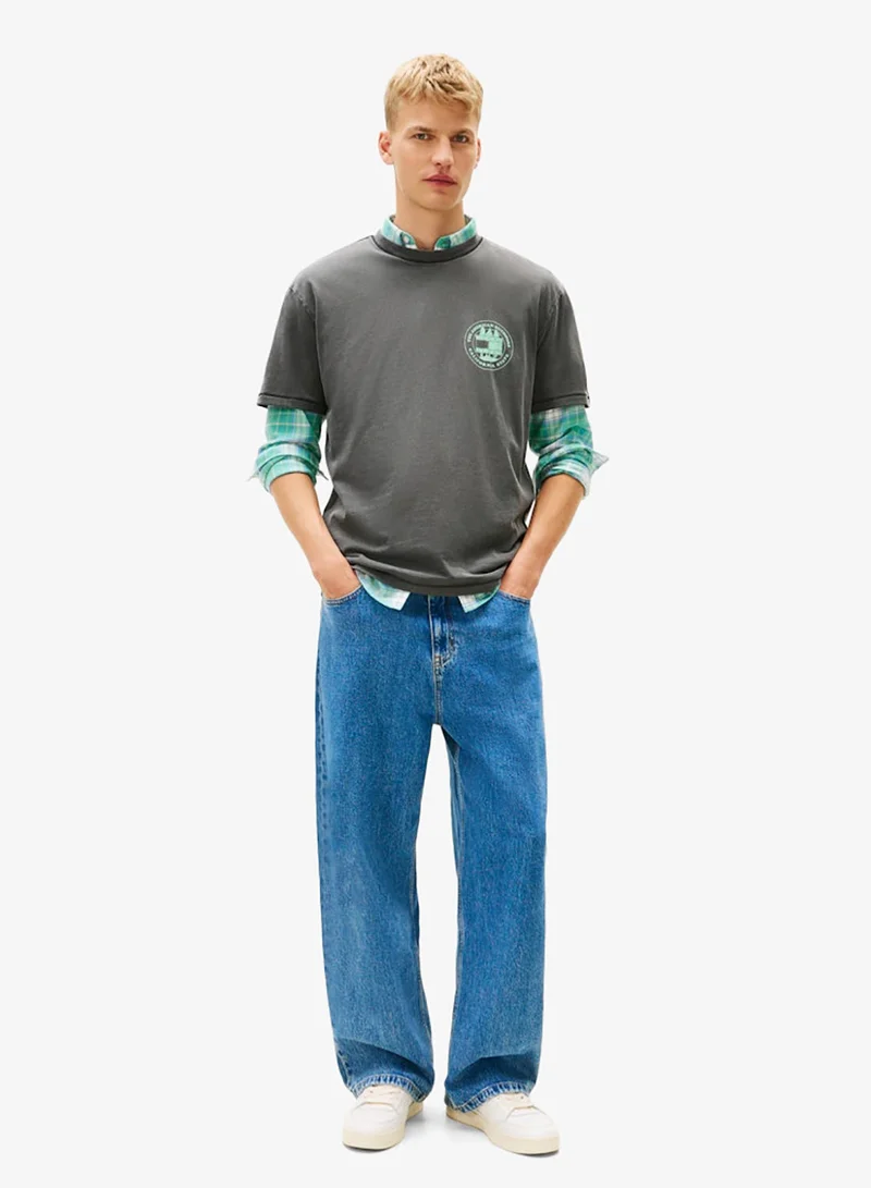 TOMMY JEANS  Outdoor Crew Neck T-Shirt for Men | Best Price UAE