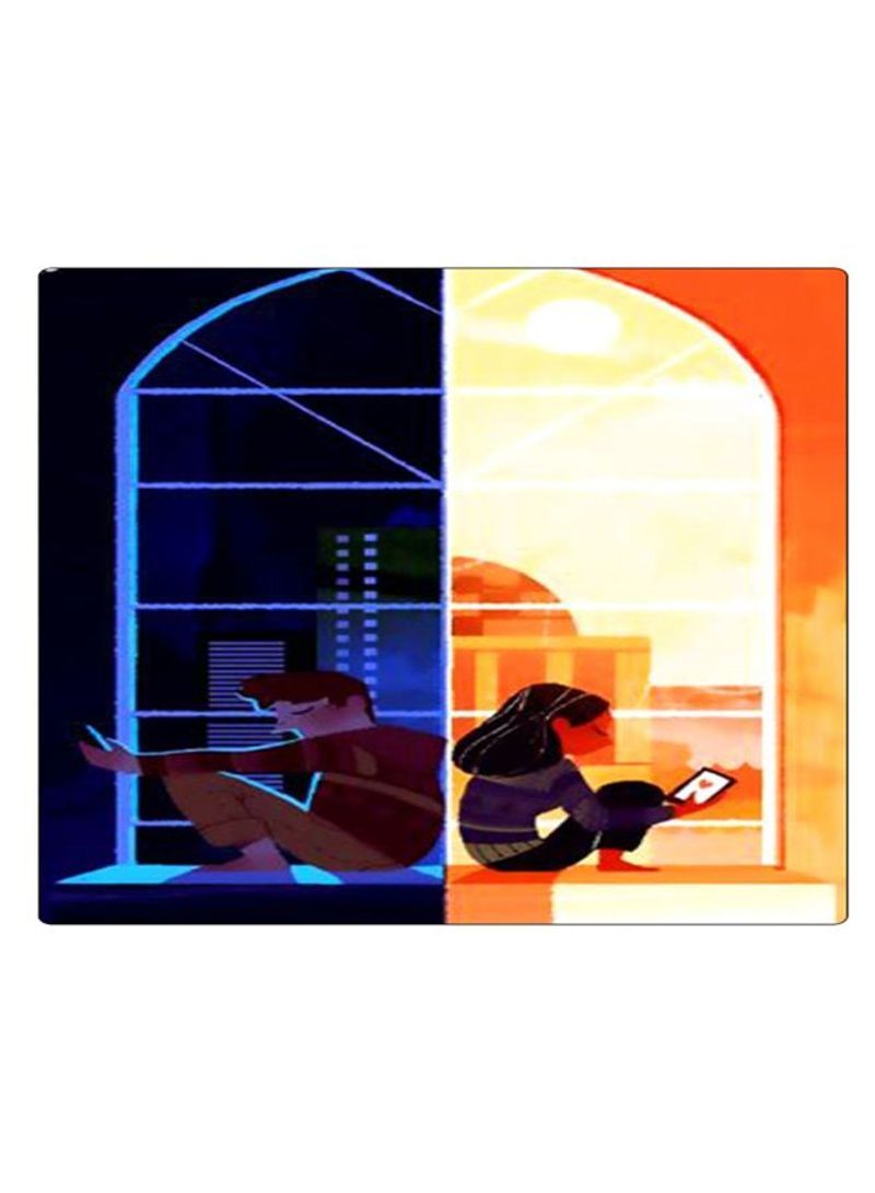 RKN Printed Anti-Slip Gaming Mouse Pad Multicolour