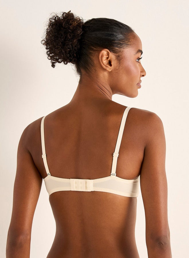 Splash FAV Set of 2 - Bow Detail Balconette Bra with Adjustable Straps - Image 2