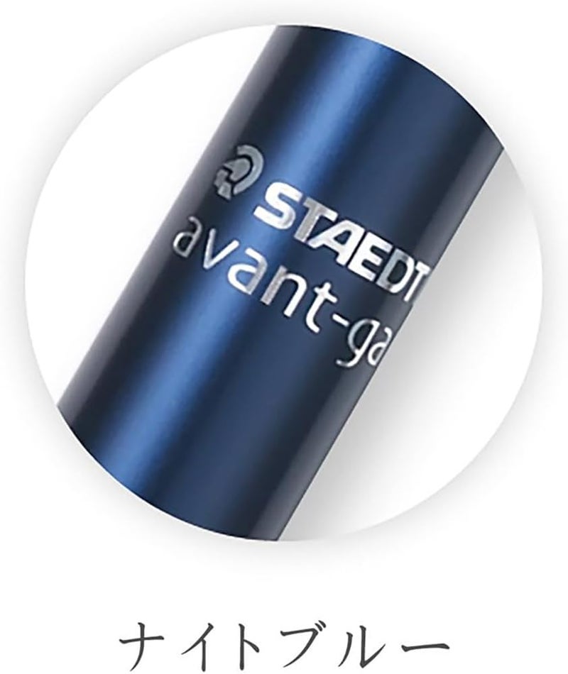 Staedtler Multi Function Avant Grade Night Blue, Red Ink Ballpoint Pen Plus 0.5mm Mechanical Pencil (927AG-N) - Image 2