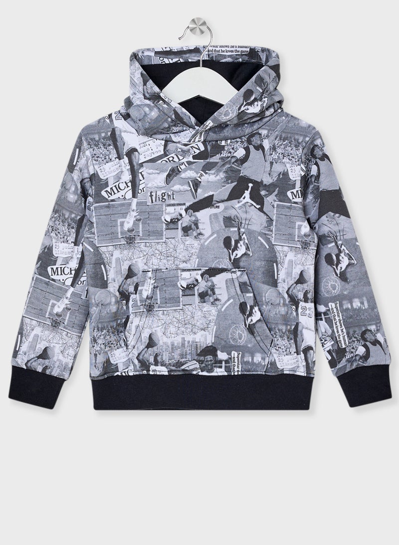 Jordan Infant Mj Brklyn Aop Ft Tracksuits  - Image 2