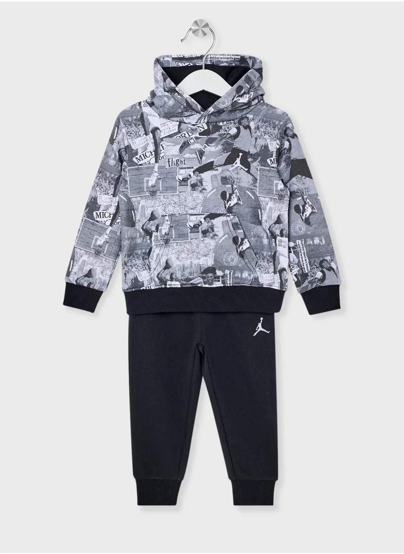 Jordan Infant Mj Brklyn Aop Ft Tracksuits