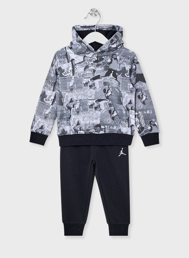 Jordan Infant Mj Brklyn Aop Ft Tracksuits  - Image 1