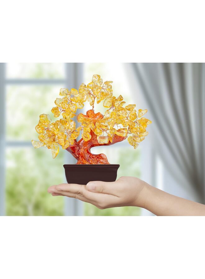 Natural Quartz Crystal Money Tree, Healing Crystal Trees Bonsai Style Decoration for Wealth and Luck for Home Decor, Gifts for Women - Image 4