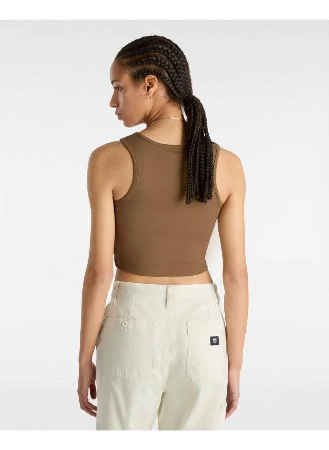 فانز Small Staple Fitted Crop Tank