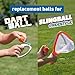 Djubi Slingball Medium Ball Refills 5 Balls Continue The Ultimate Game of Catch Indoor Outdoor Sports Toy for Kids Adults - Image 2