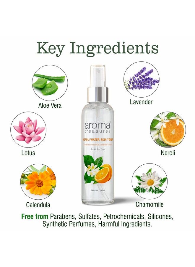 Aroma Treasures Neroli Water Skin Toner 100 G - Image 3