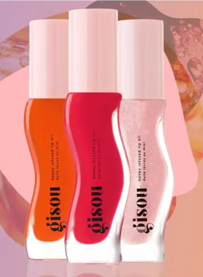 GISOU Lip Oil Moisturizing Lip Gloss Coconut Frost