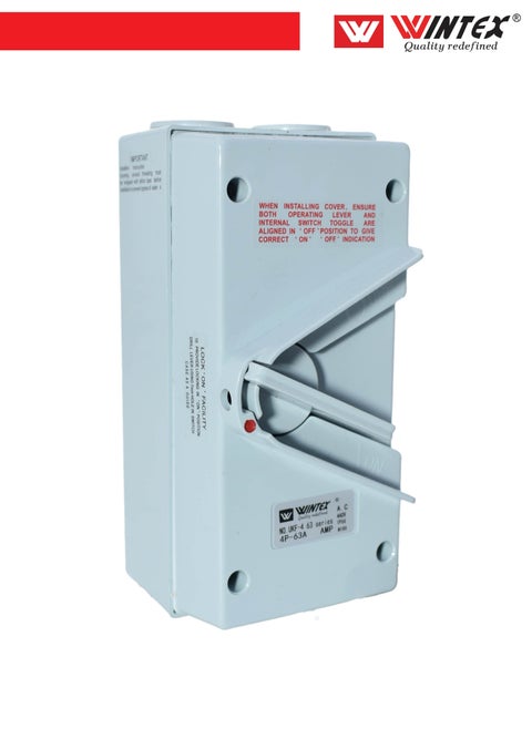 Electric Isolating Switch,  Surface Mount 440V Switch Ip66