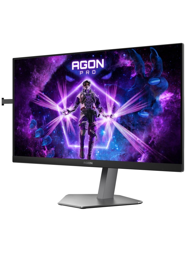 AOC 24.1" Inch Gaming Monitor Agon PRO (1920x1080) FHD, 540Hz Refresh Rate, 0.5ms Response Time, FreeSync Premium, G-Sync Comp., HDR400 (2xHDMI, DisplayPort, USB Hub) AG246FK | Black/Grey - Image 2