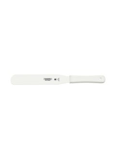 Since 1911,Made in Brazil- Professional 8 Inches Bakers Spatula with Stainless Steel Blade and White Polypropylene Handle