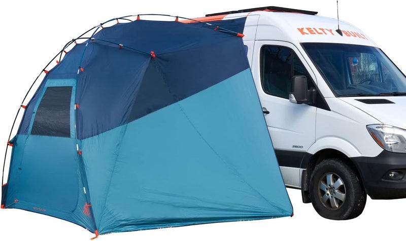 Kelty Highroads Overlanding Shelter  Universal Mount Car Camping Tent with Large Zippered Entry Aluminum Frame Adjustable Walls and Windows UV Protection Rainproof Stuff Duffel Included 2024 - Image 1