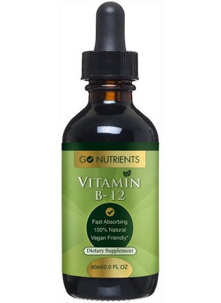 Vitamin B12 - Fast Absorbing B12 Vitamins, All Natural, Vegan Friendly B12 Sublingual Supplement with 3000 mcg Methylcobalamin, Organic Raspberry Flavor, 2 oz, 48 Servings - pzsku/Z4B31C5DA5630EDF62DECZ/45/_/1681609938/1d331f5c-5d2f-481e-849a-2c54670f41b7