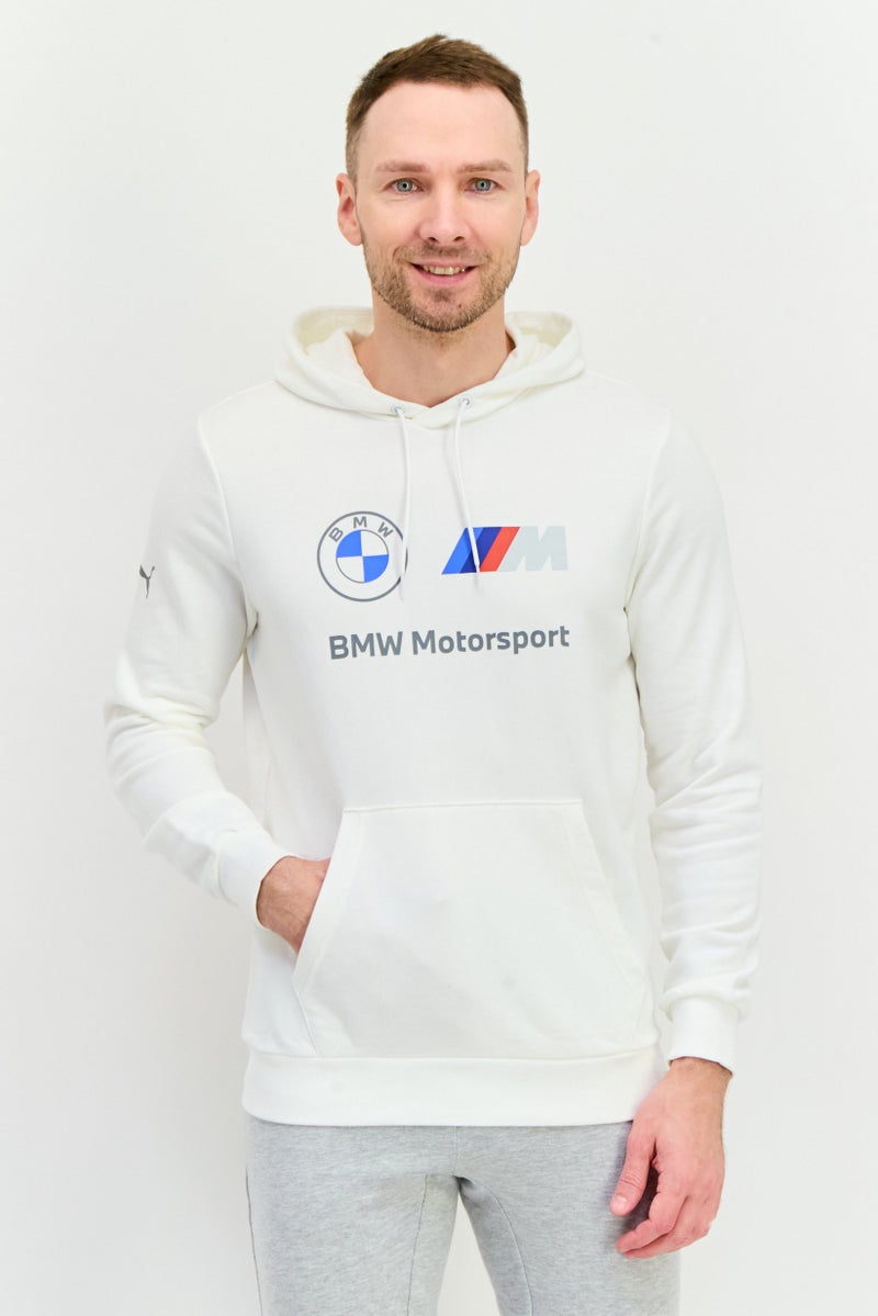 Puma x BMW Motorsport Men Sportswear Fit Outdoor Hoodie, White - Image 1