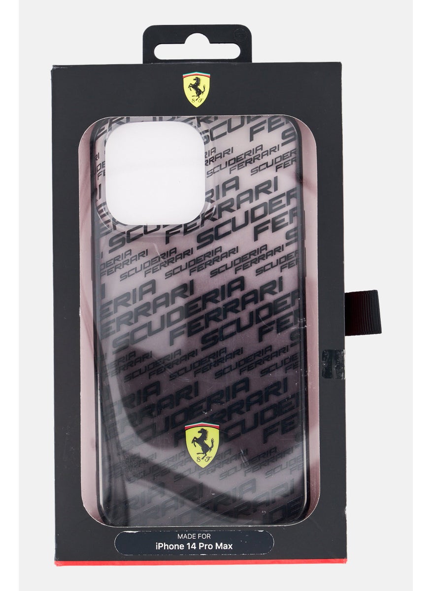 Scuderia Ferrari Iphone 14 Pro Max Brand Logo Protective Case, Black  - Image 1