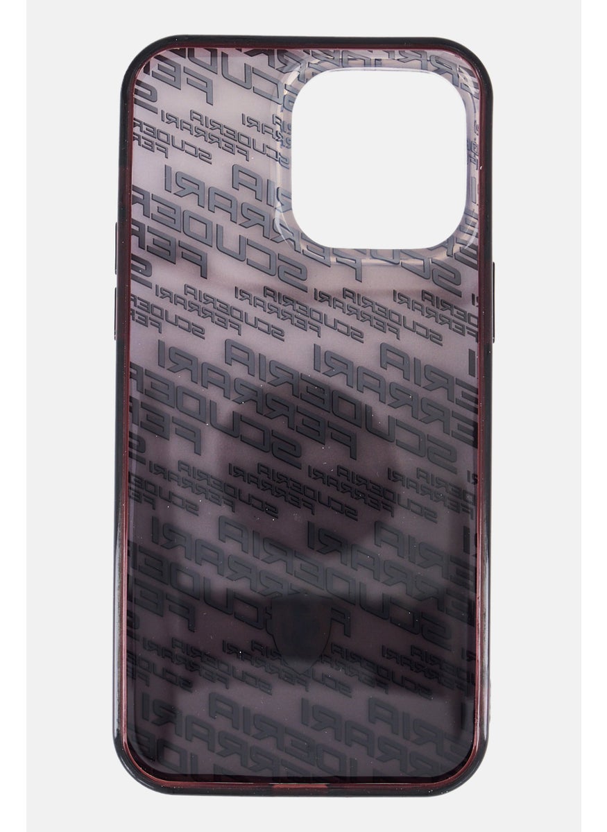Scuderia Ferrari Iphone 14 Pro Max Brand Logo Protective Case, Black  - Image 2