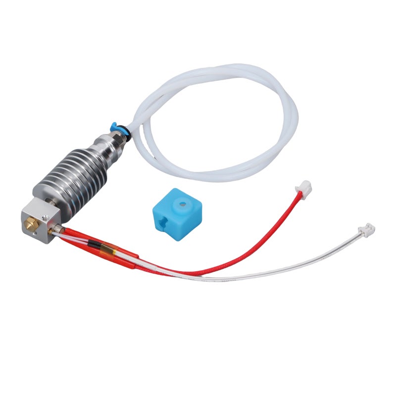 3D Printer Hotend Replacement 0.4mm Brass Nozzle Pre-Installed Heating Tube Thermistor Silicone Cover Assembled Hotend Kit - Easy Installation 3D Printer Extruder Hotend for ANYCUBIC I3 MEGA - Image 4