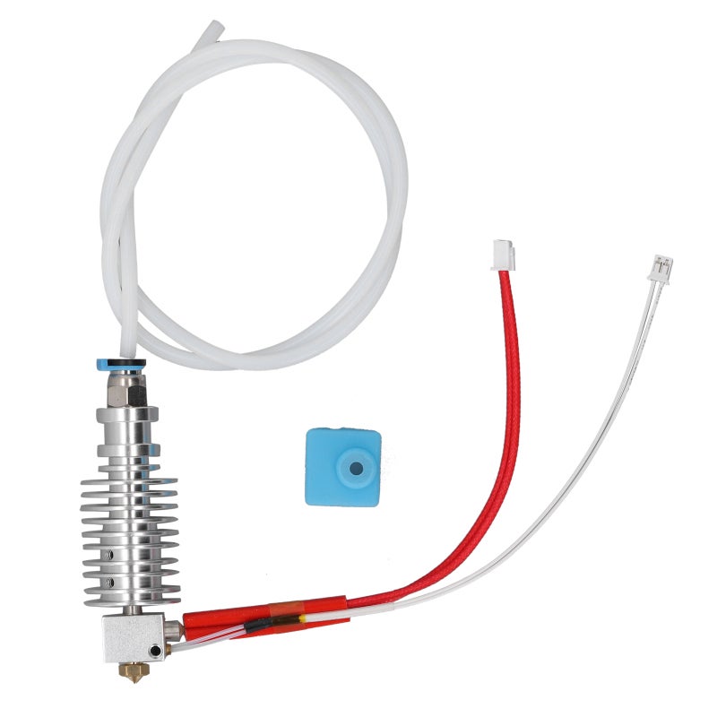 3D Printer Hotend Replacement 0.4mm Brass Nozzle Pre-Installed Heating Tube Thermistor Silicone Cover Assembled Hotend Kit - Easy Installation 3D Printer Extruder Hotend for ANYCUBIC I3 MEGA - Image 1