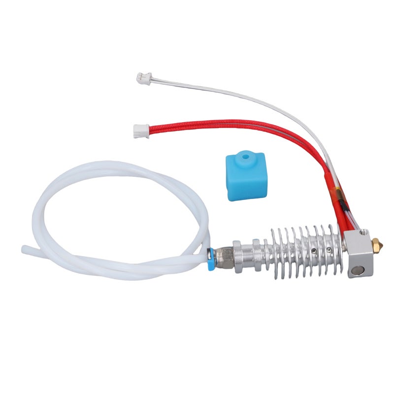3D Printer Hotend Replacement 0.4mm Brass Nozzle Pre-Installed Heating Tube Thermistor Silicone Cover Assembled Hotend Kit - Easy Installation 3D Printer Extruder Hotend for ANYCUBIC I3 MEGA - Image 3