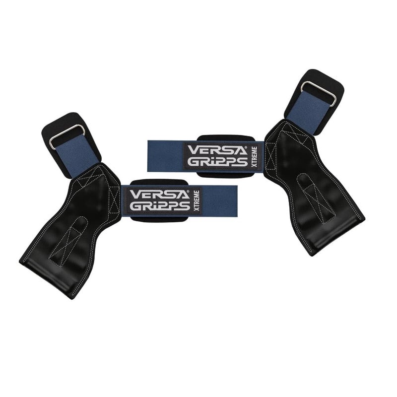 Versa Gripps Xtreme, Made in USA, Wrist Straps for Weightlifting Alternative, Best Training Accessory, XS, Azurite - Image 1