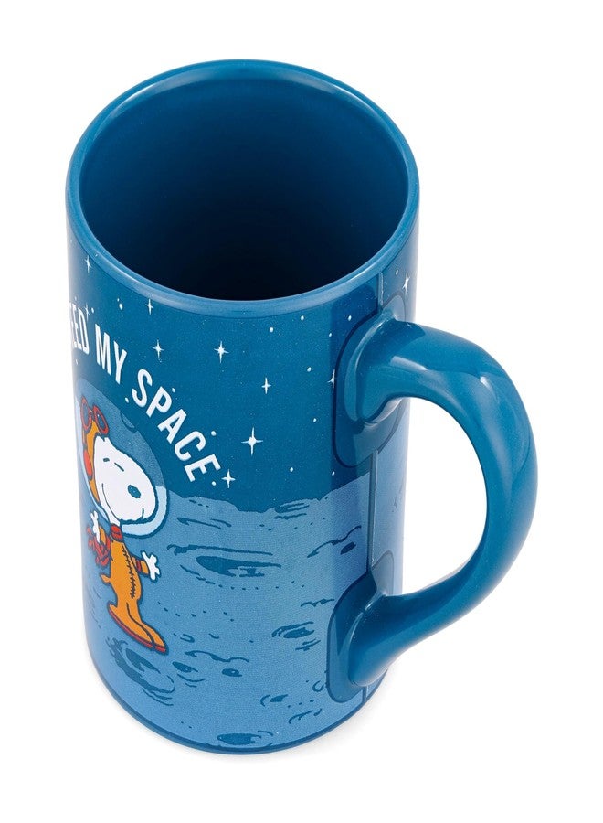 Silver Buffalo Peanuts Snoopy I Need My Space Ceramic Mug, 14-Ounce - Image 5