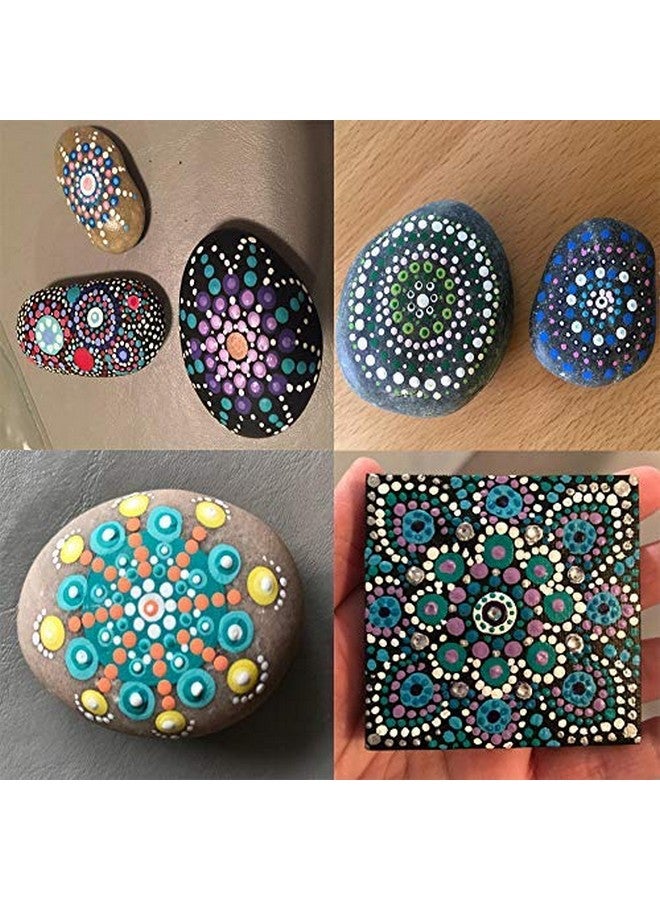 SHIVEXIM ® 5 pieces Nail Art Dotting Marbleizing Tool Pen for Nail Decoration Stamping (Multicolour) - Image 4