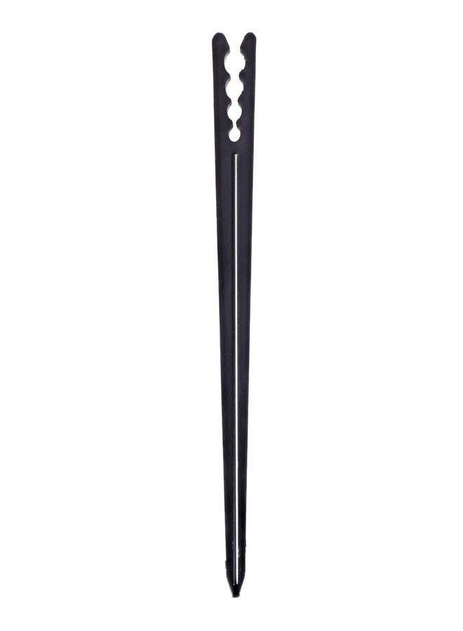 Raindrip 381050B 1/8-Inch - 1/4-Inch Heavy-Duty Tubing Support Stake for Drip Irrigation Supply Tubing and Drip Systems, 6-Inch Long, Plastic, 50-Pack, Black - Image 2