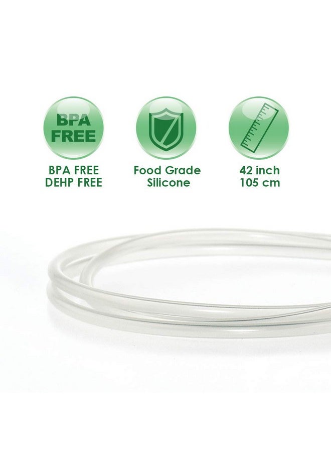 Maymom Maymom Tubes Compatible with Ameda MYA Pump Ameda MYA Pro Pump Not Original Ameda MYA Tubes Not Original Ameda MYA Breast Pump Accessories Not Original Ameda MYA Breast Pump Parts;  - Image 1