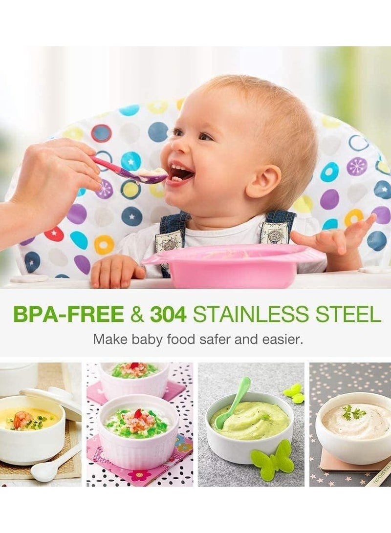 سوكاني خلاط يدوي WK-1710-4 4 في 1 مزود بمضرب بيض وكأس ووعاء مفرمة ووضع توربو، مع خلاط يدوي محمول بشفرات من الفولاذ المقاوم للصدأ، خلاط يدوي وخلاط ومفرمة بقوة 500 واط للحساء والعصائر والهريس وأطعمة الأطفال - Image 5