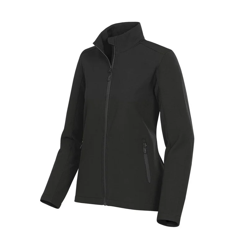 Stormtech Women’s Orbiter Softshell Jacket - Water-Repellent, Wind-Resistant Mid-Weight Fleece-Back Stretch Soft Shell for Outdoor, Work, Travel & Everyday Wear – Zippered Pockets & Urban Fit (Navy)