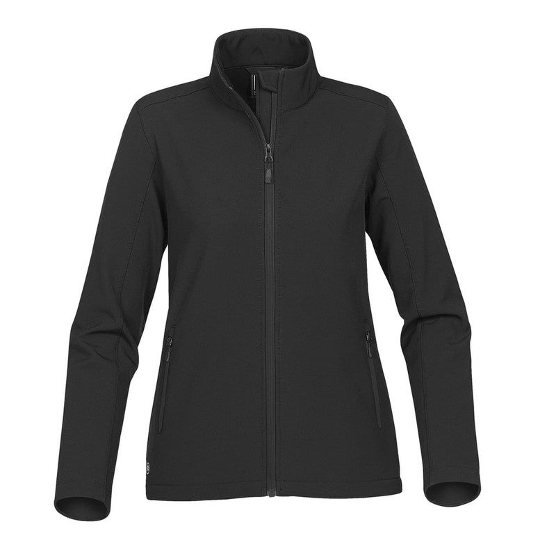 Stormtech Women’s Orbiter Softshell Jacket - Water-Repellent, Wind-Resistant Mid-Weight Fleece-Back Stretch Soft Shell for Outdoor, Work, Travel & Everyday Wear – Zippered Pockets & Urban Fit (Navy) - Image 4