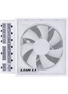 LIAN LI Edge L-Shape Fully Modular Power Supply, 1300W Power, 80 Plus Platinum Certification, 120mm FDB Fan, ATX 3.0 & 3.1 Compliant, PCIe 5.1 Support, Active PFC, EG1300.White  - Image 3
